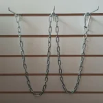 Cadena De Atar Soldada 4,0 Mm X 1,70 Mts. Con Mosquetón Oval