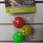 Juguete Para Gato Pelota Con Cascabel Set X 3