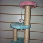 Rascador Para Gato 3 Pisos + Ratón