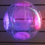 Esfera 20 Cm. Con Luz Y Soporte Para Hamster 2 En 1