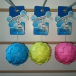 Juguete Pelota Goma Huesos Lisa Colores